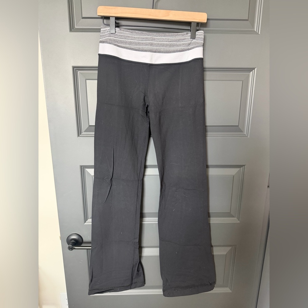 Lululemon Athletica Gray Flare Pants